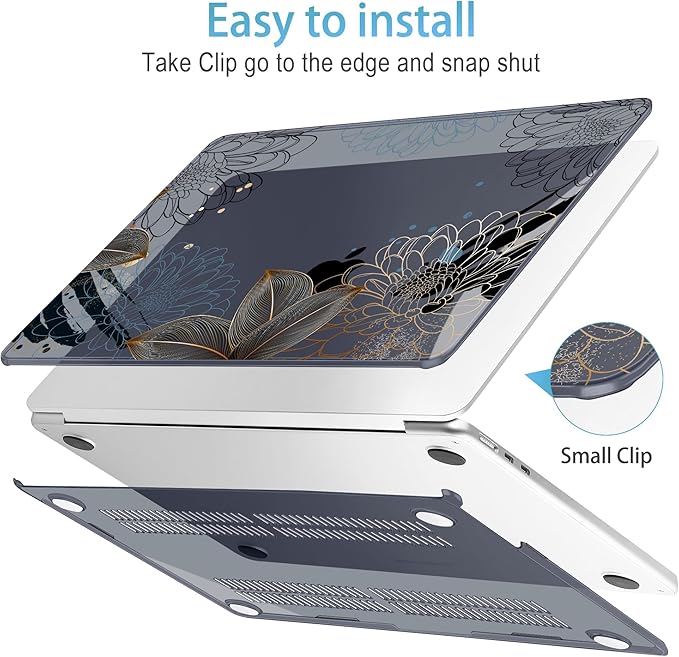 Mektron for 2025 M4 MacBook Air 13.6 Inch A3240 Case Fits 2023 A2681 M2 2024 - Image 3