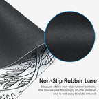 Large Gaming Mouse Pad for Desk, Kanagawa XXL Mouse Pad 35.4x15.7 Inch - Image 5
