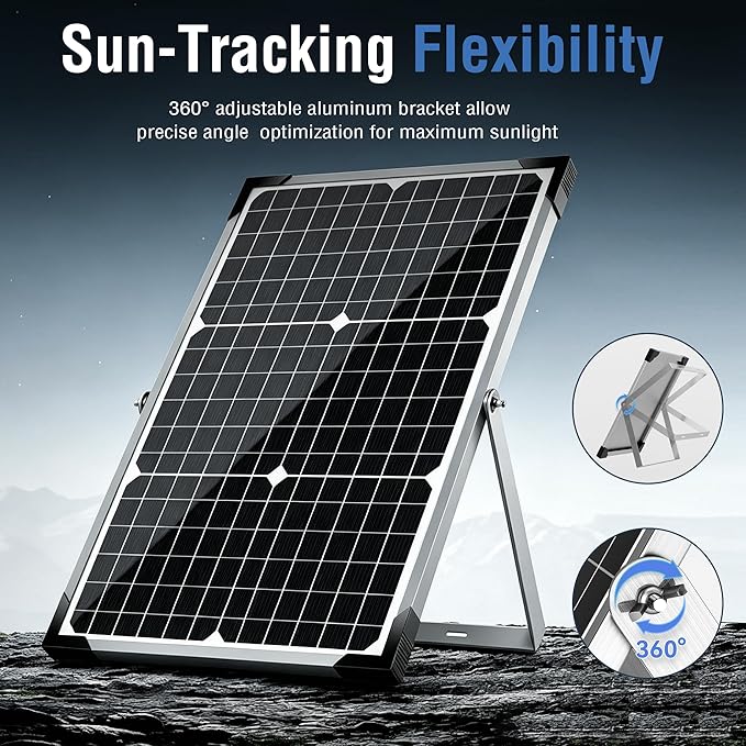 Voltset 30W Solar Battery Charger - 12V Solar Panel Kit - IP67 Waterproof Solar - Image 7