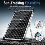 Voltset 30W Solar Battery Charger - 12V Solar Panel Kit - IP67 Waterproof Solar - Image 7