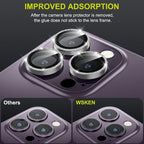 WSKEN for iPhone 14 Pro/iPhone 14 Pro Max Camera Lens Protector, HD Tempered - Image 5