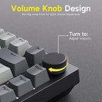 Ajazz AK820 75% Wired Gasket Mechanical Gaming Keyboard - Image 3