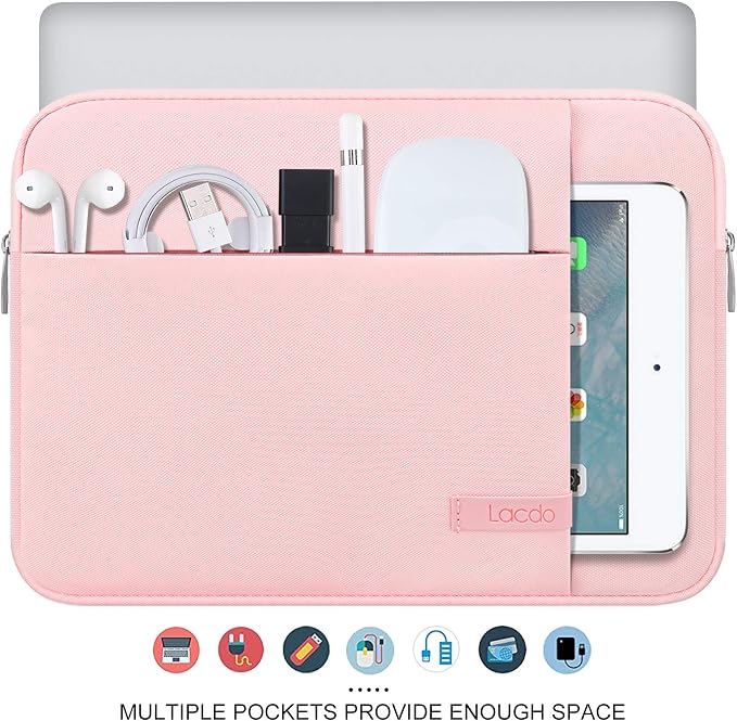 Lacdo Laptop Sleeve Case for 15 inch New MacBook Air M4 A3241 2025, M3 A3114 - Image 4