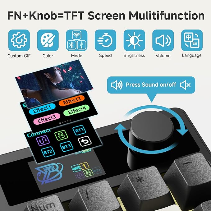 BOYI TD31Pro Mechanical Numpad, Mini Keyboard - Image 3
