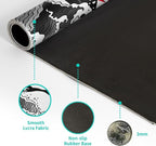 Japanese Red and Black Wave Gaming Mouse Pad Extended Large Mouse Mat Desk Pad - Image 8