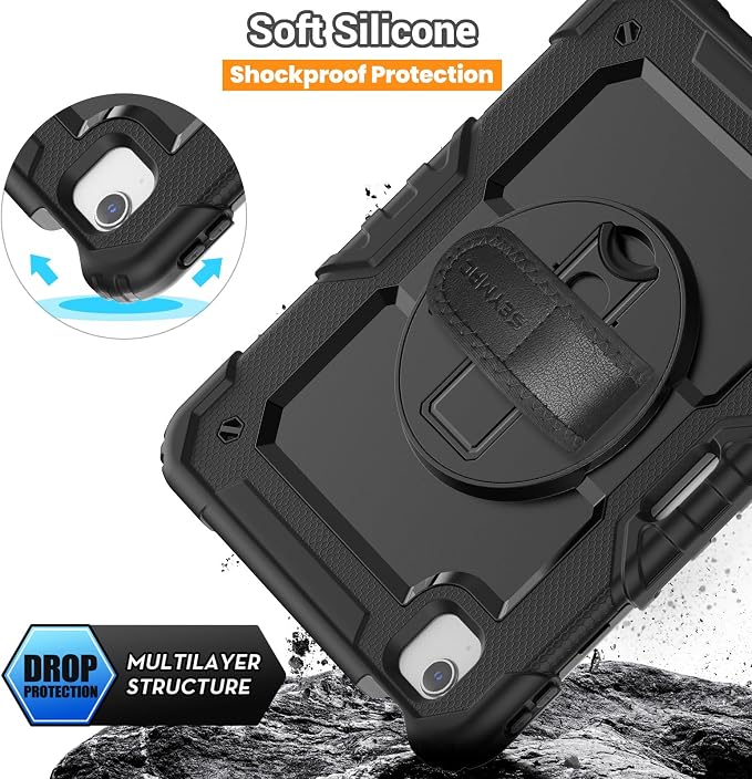 SEYMAC for iPad Air 5th/ 4th Generation Case 10.9 Inch, Full-Body Shockproof - Image 7