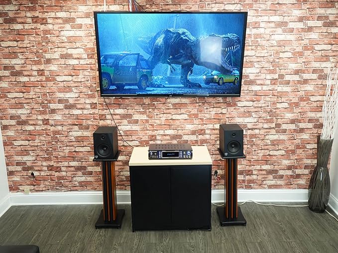 Rockville Pair SS28C 28" Speaker Stands, 100Lbs Capacity, Solid MDF Wood - Image 5