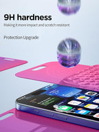 Compatible for iPhone 15 Plus Privacy Screen Protector Tempered Glass 6.7 Inch - Image 4