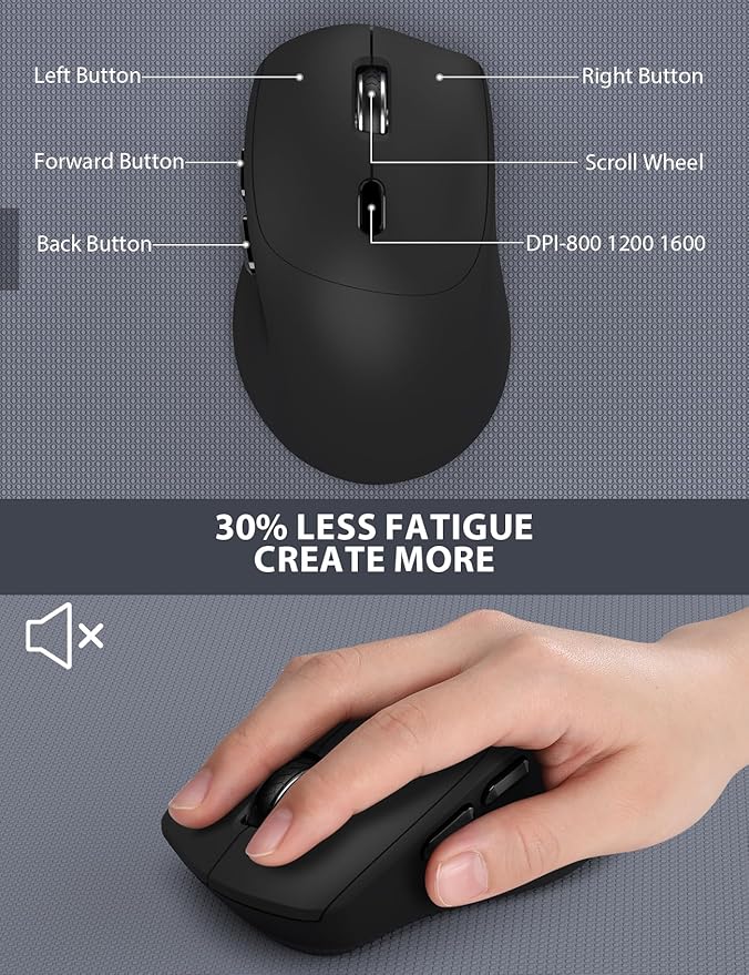 Wireless Keyboard and Mouse Combo 2 Pack - Image 6