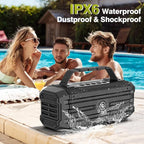 Bluetooth Speaker 120W Peak 80W Portable Wireless Hi-Fi Loud Outdoor IPX6 - Image 3