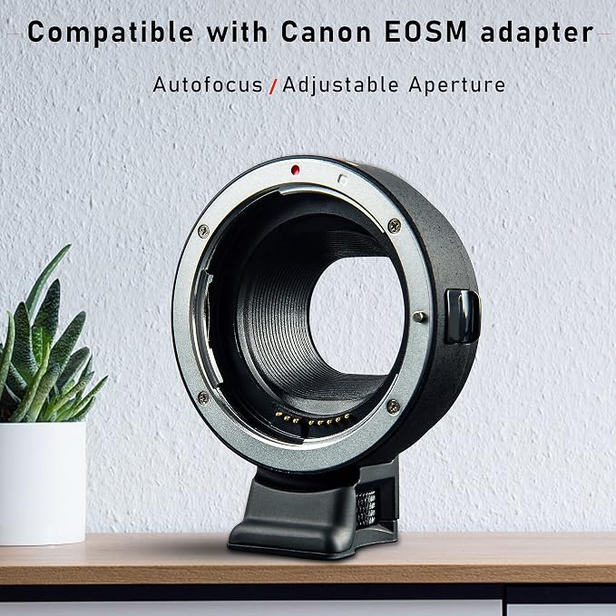 VILTROX EF-EOS M Mount Camera Adapter, Autofocus Lens Converter Ring, EF-M Lens - Image 2