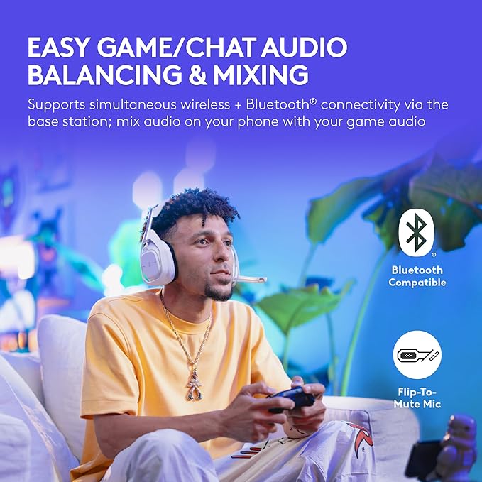 Logitech G Astro A50 X Omni-Platform Wireless Gaming Headset + Base Station - Image 4