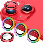 AGVEE 3+3 6 Pack for iPhone 14 6.1" / 14 Plus 6.7" Camera Lens Cover Protector by AGVEE