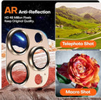 Camera Lens Protector for iPhone 16 Pro Max/16 Pro/15 Pro Max/15 Pro/14 Pro - Image 4