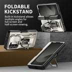 TONGATE for Z Fold 6 Case with Ring Stand, Built-in S Pen Holder & Glass Screen - Image 6