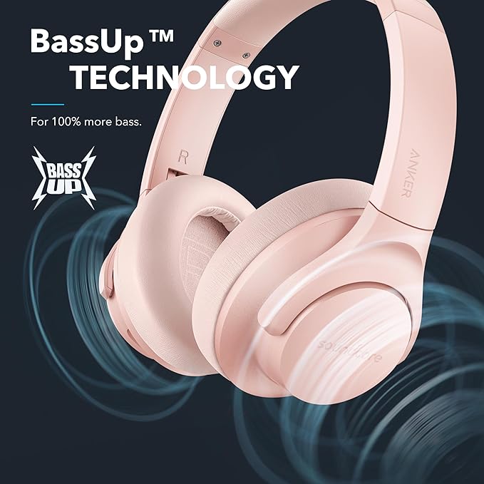 Soundcore Life Q20 Hybrid Active Noise Cancelling Headphones, Wireless Over Ear - Image 5