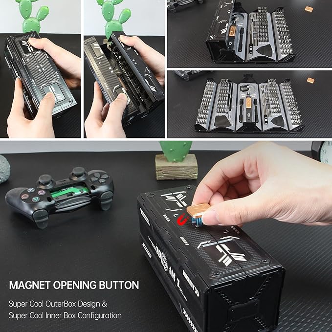 Mini Precision Screwdriver Set, JAKEMY 180 in 1 Laptop Screwdriver Repair Tool - Image 8