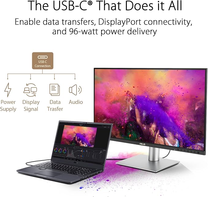 ASUS ProArt Display 24” 1440P Professional Monitor – IPS, Pre-Calibrated - Image 3