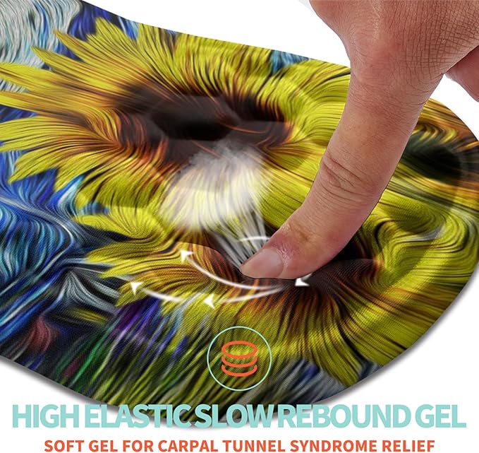 Ergonomic Mouse Pad Wrist Support - Image 2