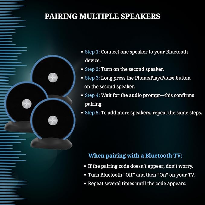 Paired Bluetooth Speakers - Image 5