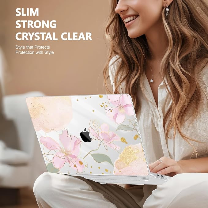 Case for MacBook Pro 13 inch with/Without Touch Bar, Hard Shell + Keyboard - Image 9