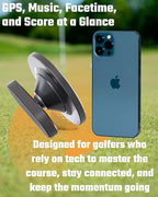 Alloy Magnetic Golf Cart Phone Holder - Image 5