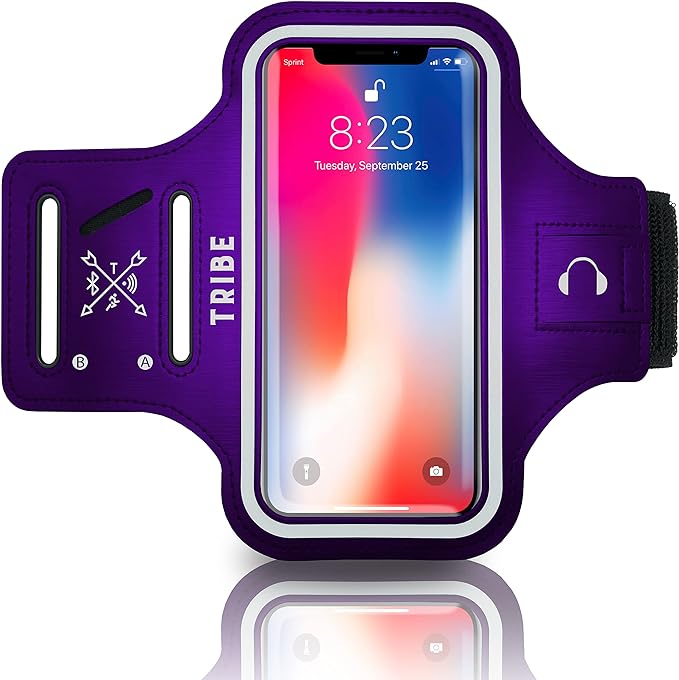 TRIBE Water Resistant Cell Phone Armband Case Running Holder by Tribe