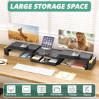 OPNICE Dual Monitor Stand Riser - Image 5
