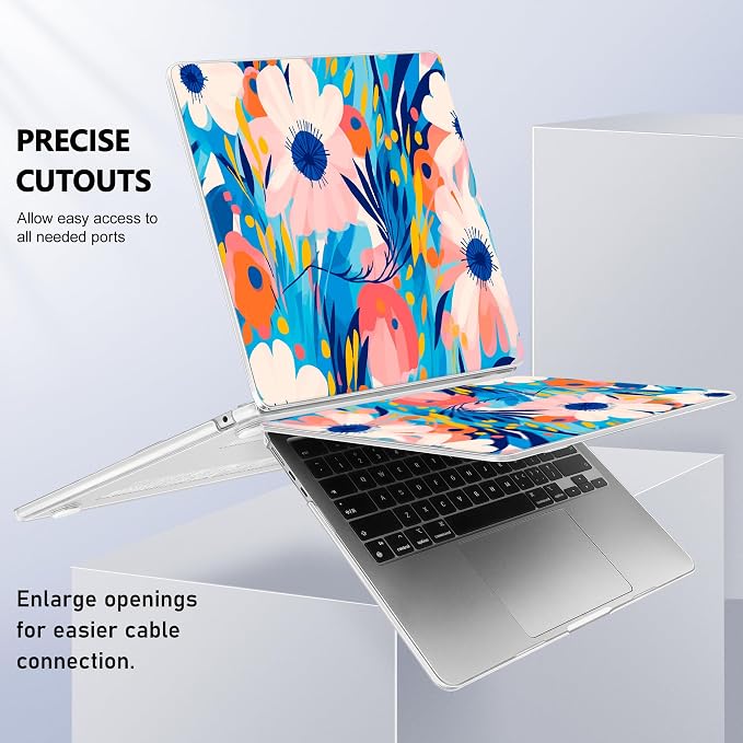 Case for MacBook Air 15 Inch 2025 2024 2023 Release M4 A3241 M3 A3114 M2 A2941 - Image 8