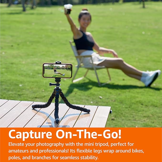 Amazon Basics Portable and Flexible Tripod - Image 6