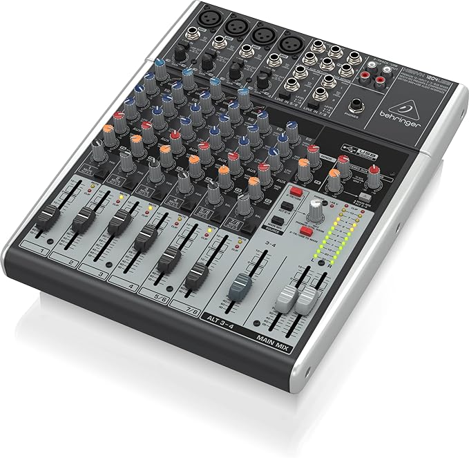 Behringer XENYX 1204USB Premium 12-Input 2/2-Bus Mixer - Image 6