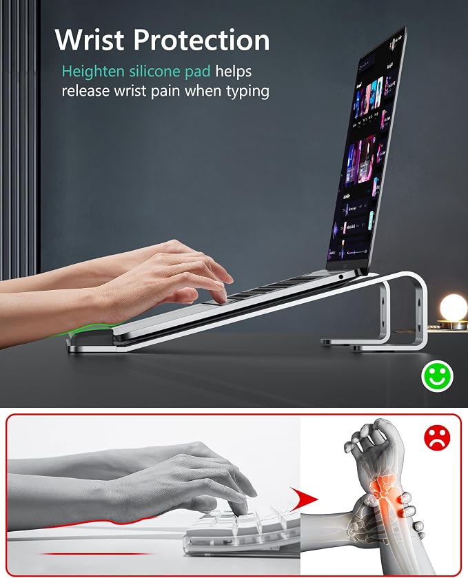 Aluminum Laptop Stand, Notebook Stand - Image 2