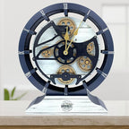 The Gears Clock Desk Clock 10 inches by THEGEARSCLOCK
