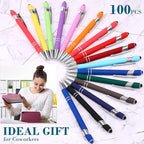 Konohan 100 Pieces Stylus Pen 2 in 1 Ballpoint Pen - Image 5
