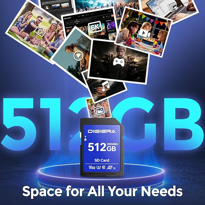 512GB LSU100 SDXC UHS-II Memory Card - Image 3