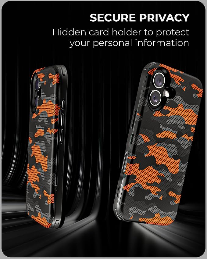 TORU CX Slim for iPhone 16 Case Wallet | Protective Shockproof Heavy Duty Cover - Image 4