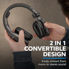 BlueParrott S650-XT Bluetooth Wireless Headphones 96% Noise Canceling Over Head - Image 3