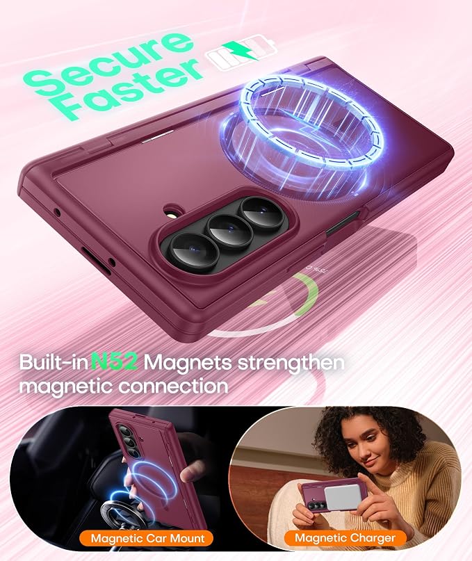 BERFY Magnetic for Samsung Galaxy Z Fold 7 Case - Image 3