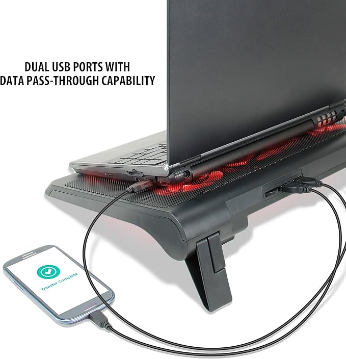 ENHANCE Gaming Laptop Cooling Pad Stand - Image 6