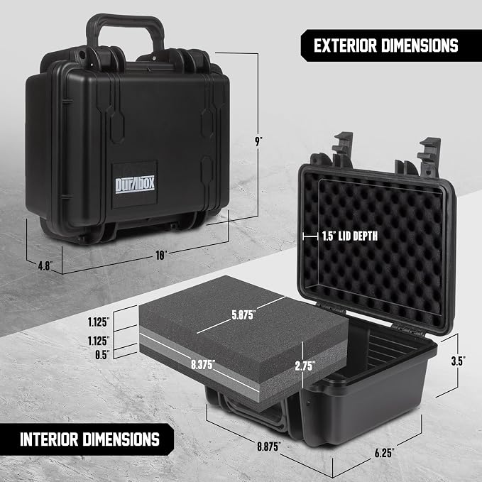 All Weather Hard Case 10 x 9 x 5” - Image 5