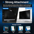 Acrylic 24 Inch Computer Privacy Screen Filter Compatible - Image 6
