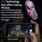 2 Pack Camera Lens Protector for iPhone 16 / iPhone 16 Plus, AR Tempered Glass - Image 3