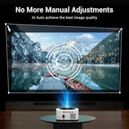 HAPPRUN 1500 ANSI Lumens Outdoor Projector - Image 4