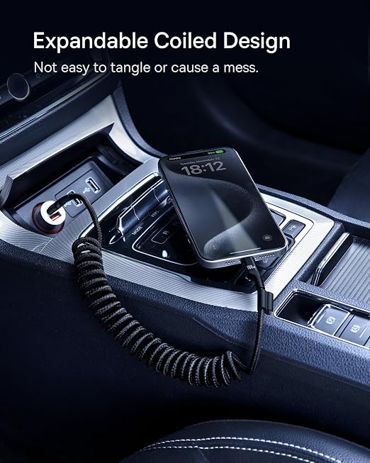 Baseus 100W 5A Fast Charging USB C Car Cable - Image 2