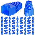 CableGeeker 100-Pack Cat6 / Cat5e RJ45 Strain Relief Boots, RJ45 Boot, Cat 6 by CableGeeker
