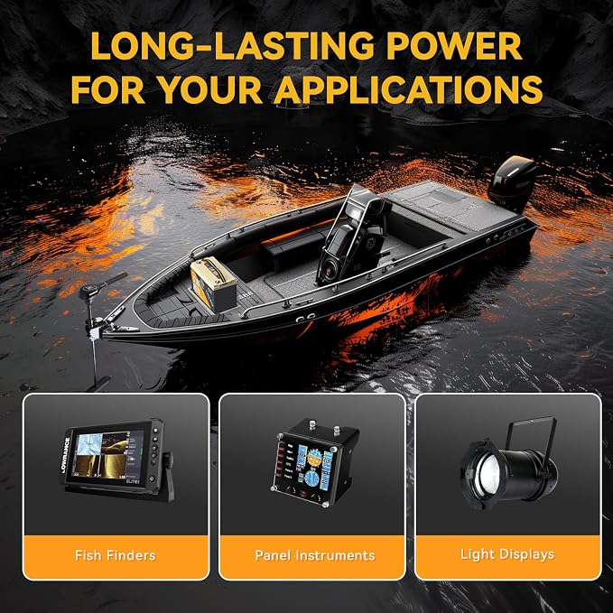 Power Queen 12.8V 100Ah Low-Temp LiFePO4 Battery - Image 6