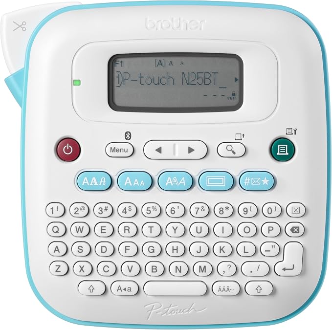 Brother P-Touch PT-N25BTV3 Personal Connected Label Maker, Design&Print2 app by Brother
