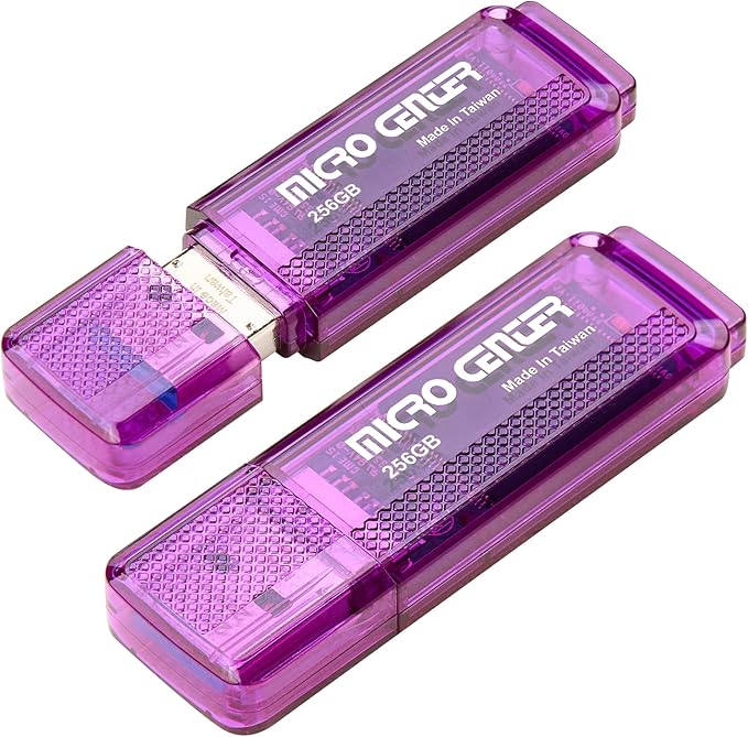 INLAND Micro Center Super Speed 256GB 2-Pack Ultra Flash Drive USB 3.0/USB3.1 by INLAND