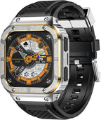 MioHHR Stainless Steel Case and Band Compatible by ProfessionalStainlessSteelWatchBandCase