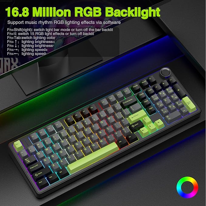 AULA F99 Pro Wireless Mechanical Keyboard - Image 4